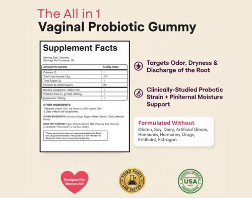 Say Goodbye To Odor, Dryness & Uncomfortable Intimacy - Naturally